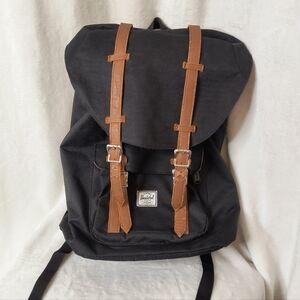Black Herschel Backpack